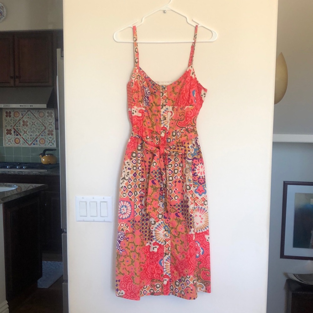 J crew floral sundress